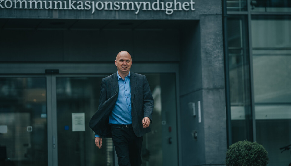 Sikkerhetsdirektør i Nkom Svein Scheie.