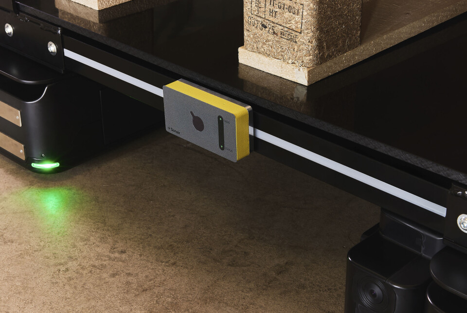 Sensoren er enkel å montere.