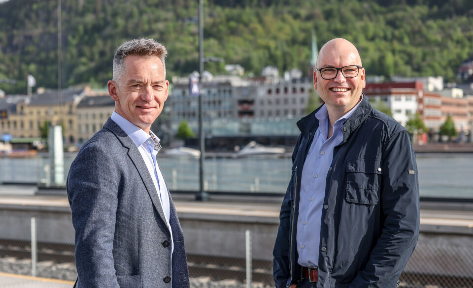 – Vi utfyller hverandre, sier Atle Gerhardsen og Kim Steinsland.