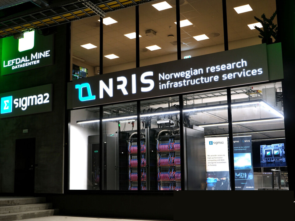 Norges kraftigste superdatamaskin, Olivia.