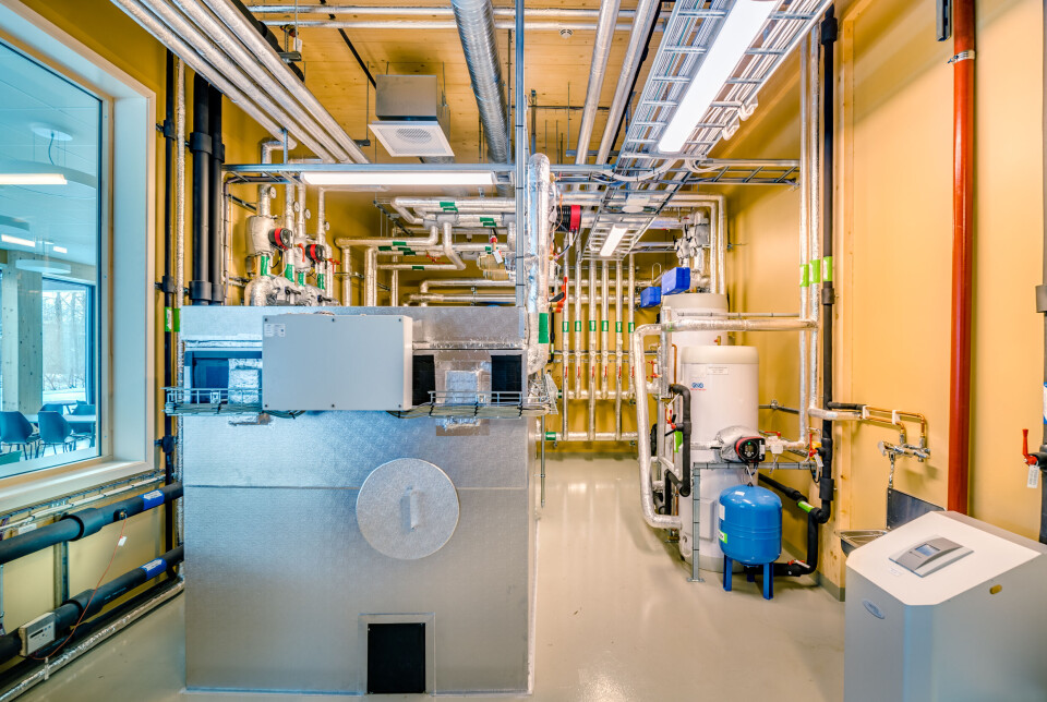 Testing av nye teknologier i et fullskala kontorbygg er viktig for utviklingen av nullutslippsbygg. Det gjøres her i ZEB-laboratoriet i Trondheim.