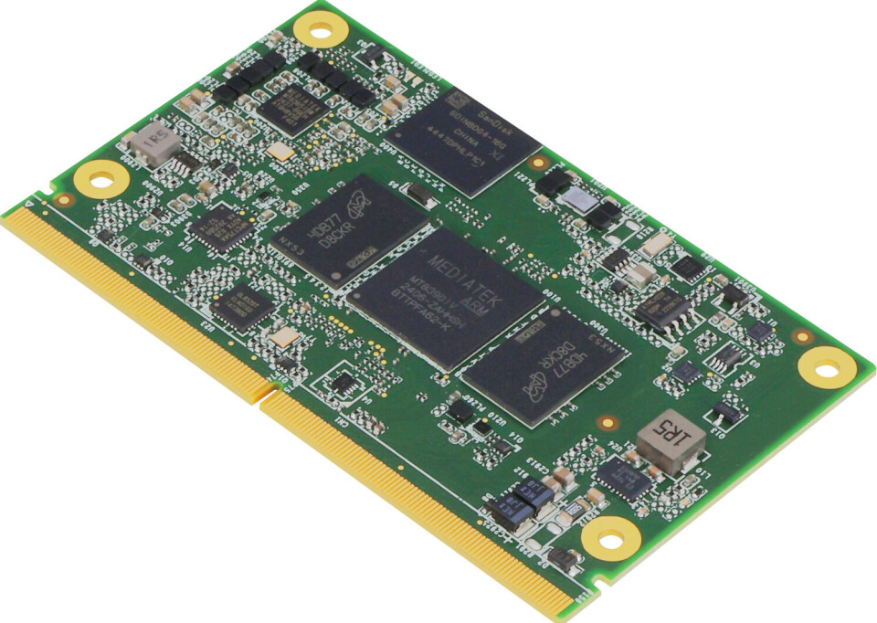 SMARC-moduler med Mediatek Genio