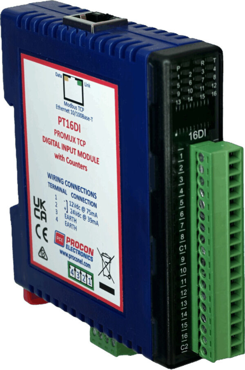 I/O-moduler for Modbus TCP