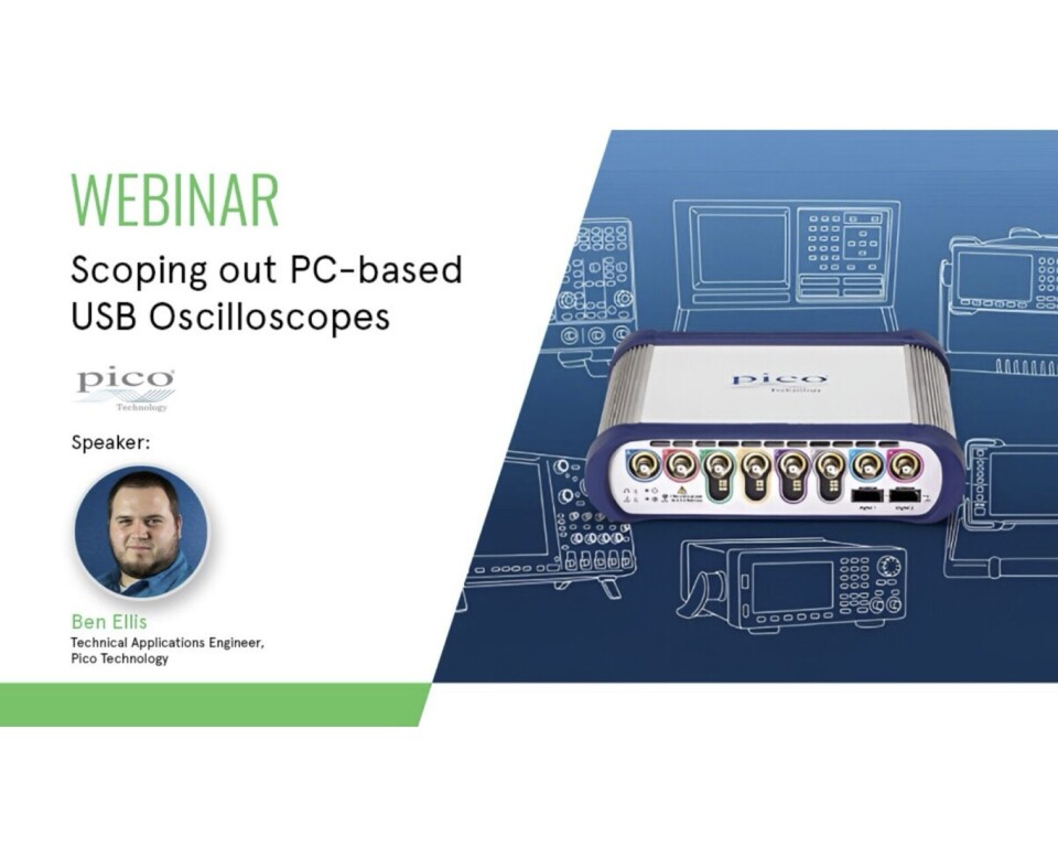 Webinar om USB-oscilloskop