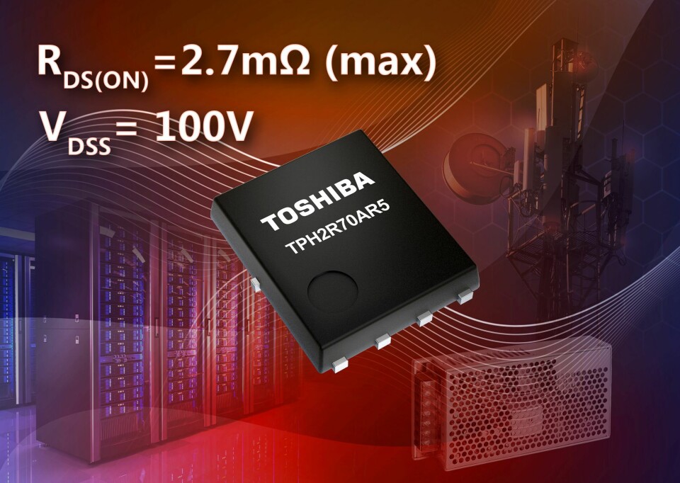 100V N-kanals MOSFET med bedre ytelse