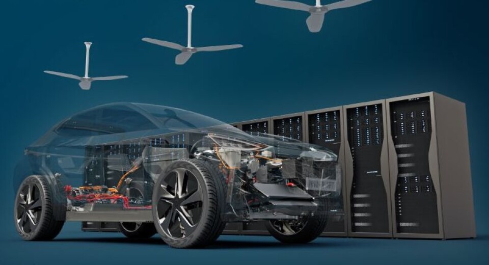Motordriver for 3-fase motorer