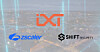 IXT-, Zscaler- og Shift Security-logoer over en lysende bysilhuett.