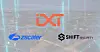 IXT-, Zscaler- og Shift Security-logoer over en lysende bysilhuett.