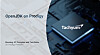 Grafisk illustrasjon med teksten «OpenJDK on Prodigy» og Tachyum-logo på en chip.