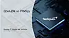 Grafisk illustrasjon med teksten «OpenJDK on Prodigy» og Tachyum-logo på en chip.